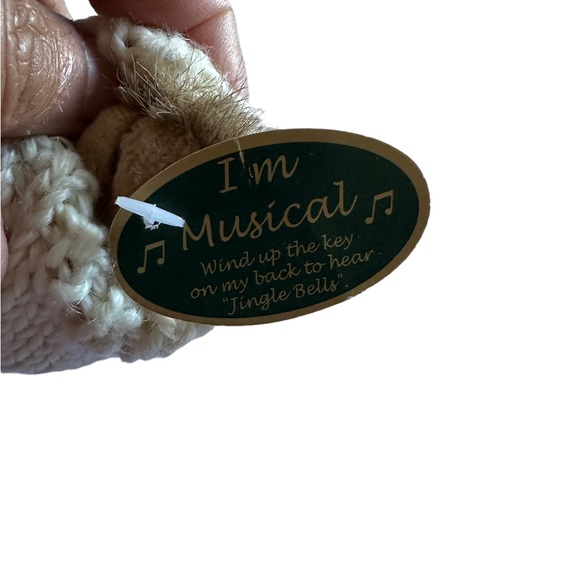 The Bearington Collection Limited Edition #1474 Musical Mr. Bear Jingles- NWT - Picture 10 of 11